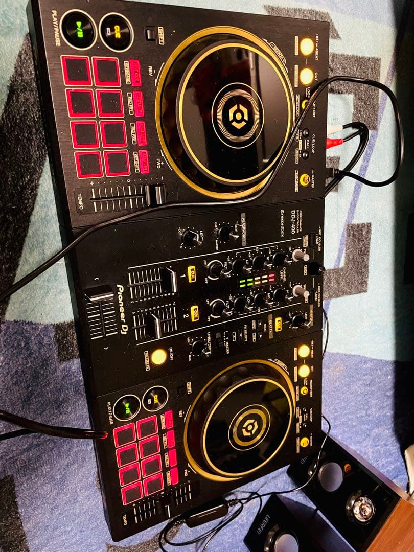 ルナユニックスDJコントローラーDDJ-400モデルフルセット