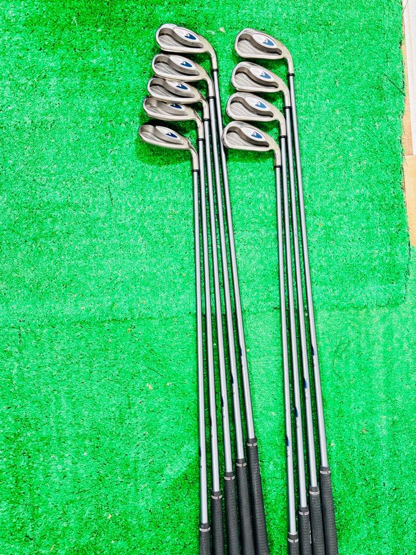 P*2様 キャロウェイ Hawk Eye ホークアイ 9本セット フレックスR