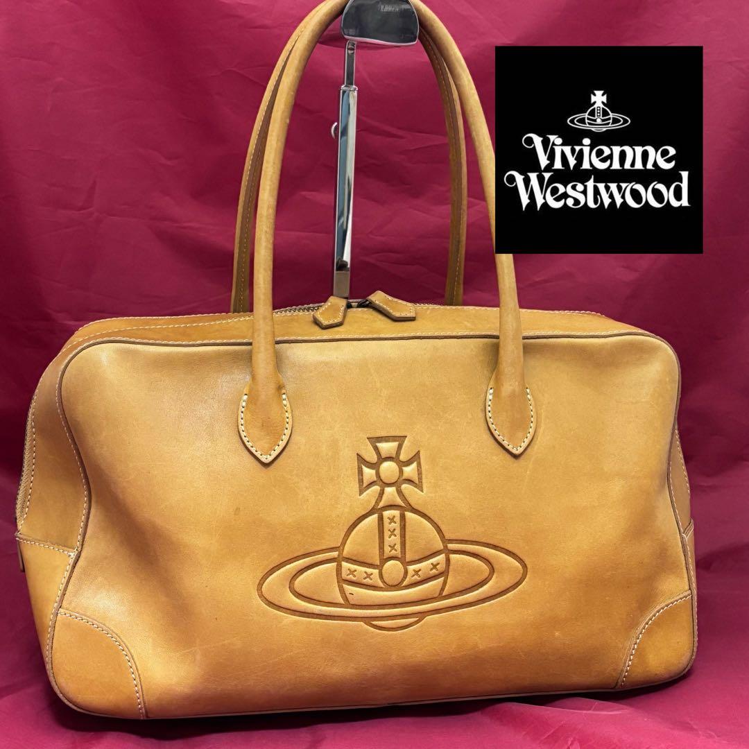 Vivienne Westwood☆レザーミニボストンバッグ