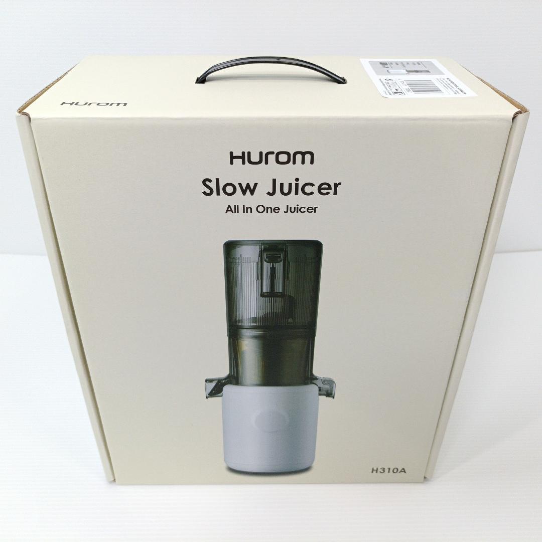 【未使用】HUROM スロージューサー H310A-BAC04WH ミキサー