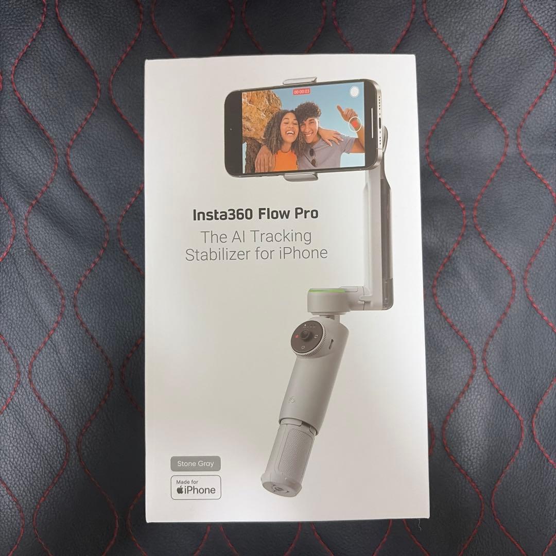 【格安】insta360 flow pro ケース、磁気マウント、ライト付き