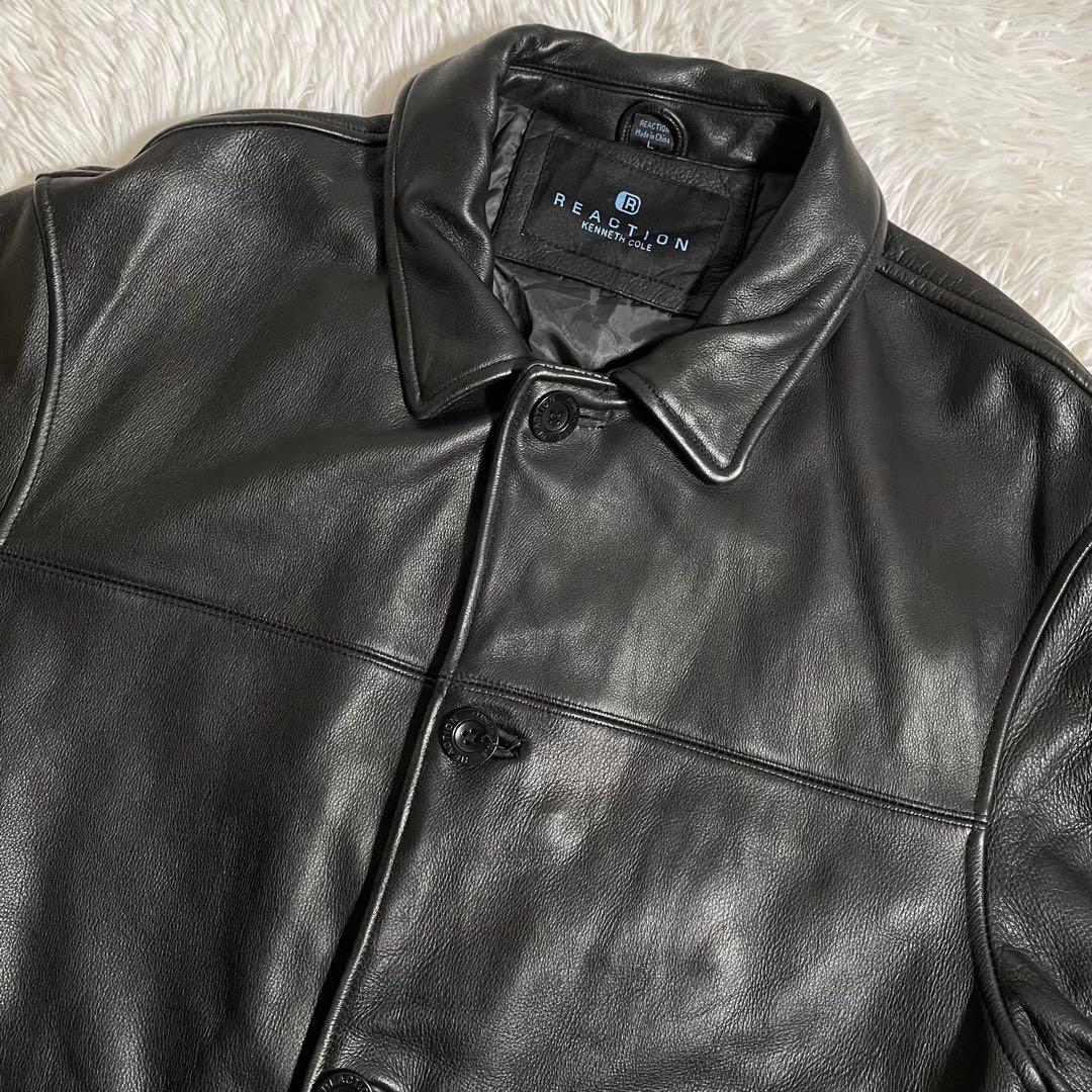 ケネスコール リアクション レザーカーコート レザージャケット