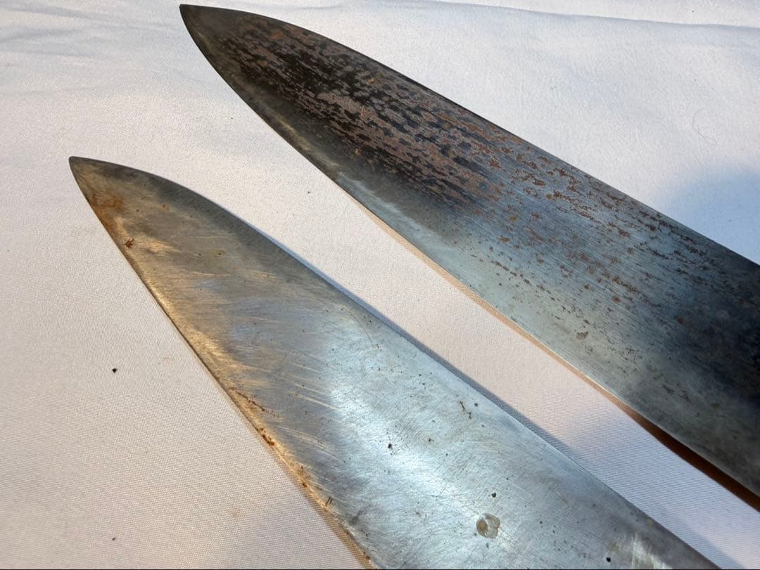 光友　菊元　日本鋼　特鋼光　三徳包丁　包丁　刃物　2本セット