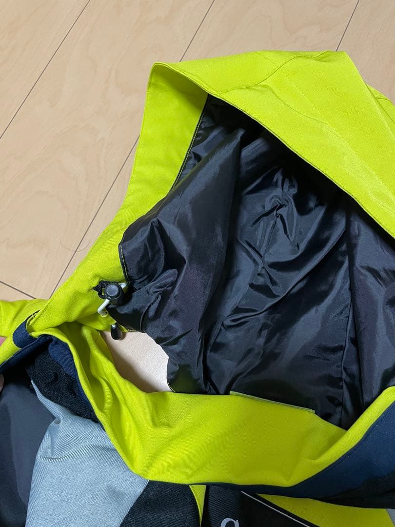 スノーボード　スキー　ウェア 蛍光イエロー　オンヨネ　ONYONE 上下セット