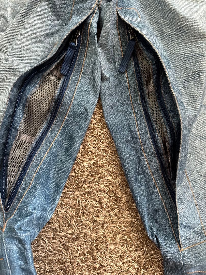 BURTON x GORE-TEX デニムクラッシュ加工パンツ Lサイズ ak