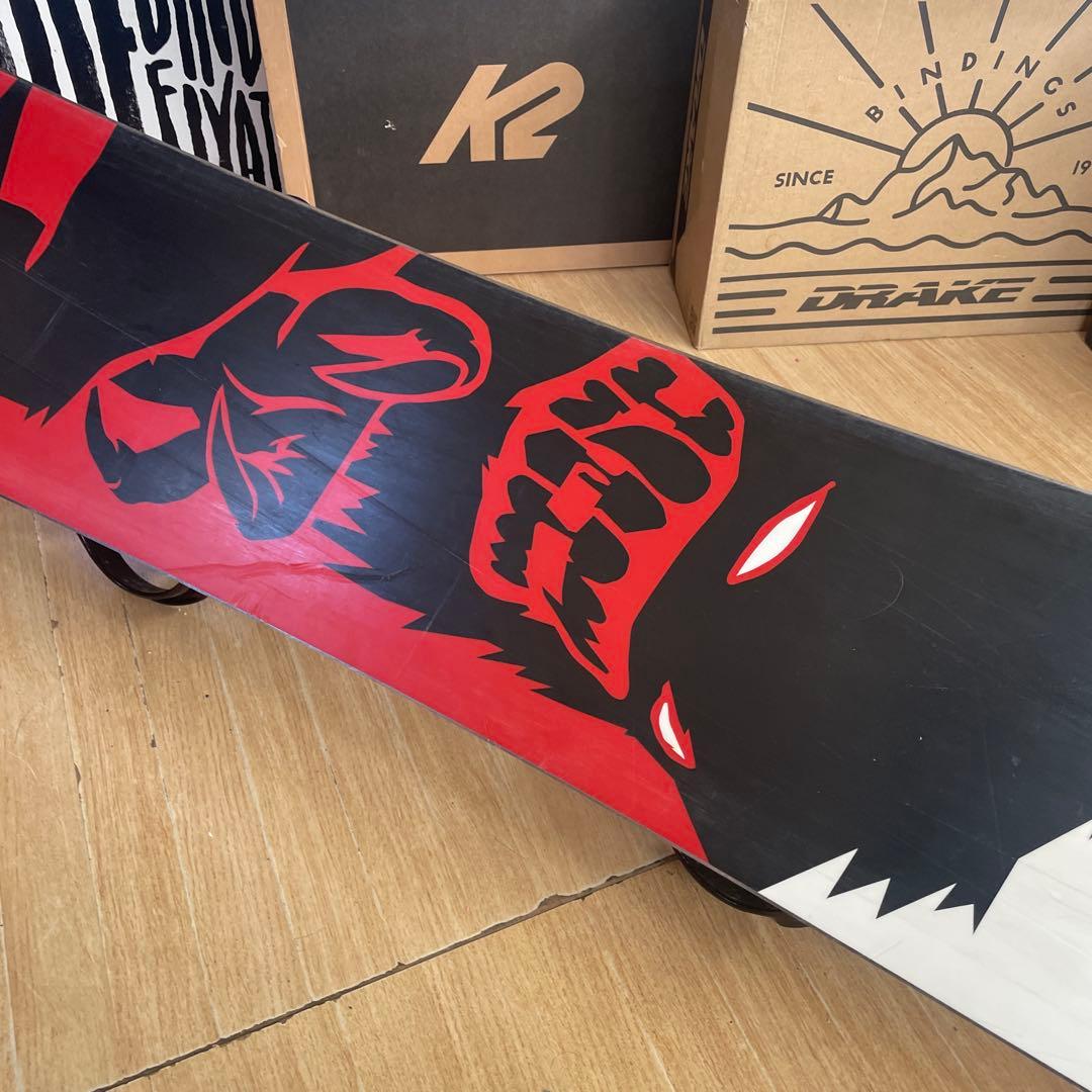 BURTON　バートン　スノーボードセット　ショーンホワイトモデル