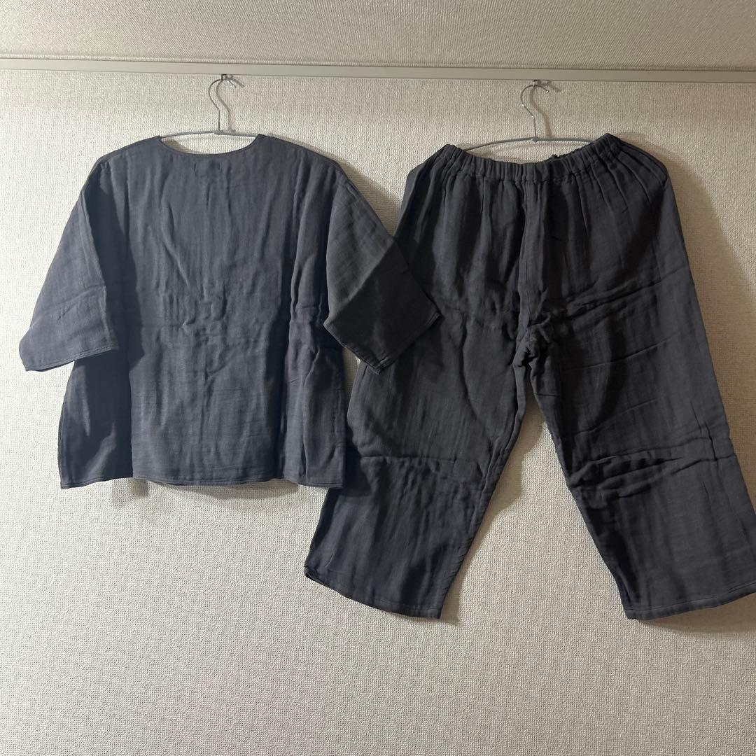 お買い得‼️綿100% 日本製奈良　かやパジャマ つるばみ BAN INOUE美品