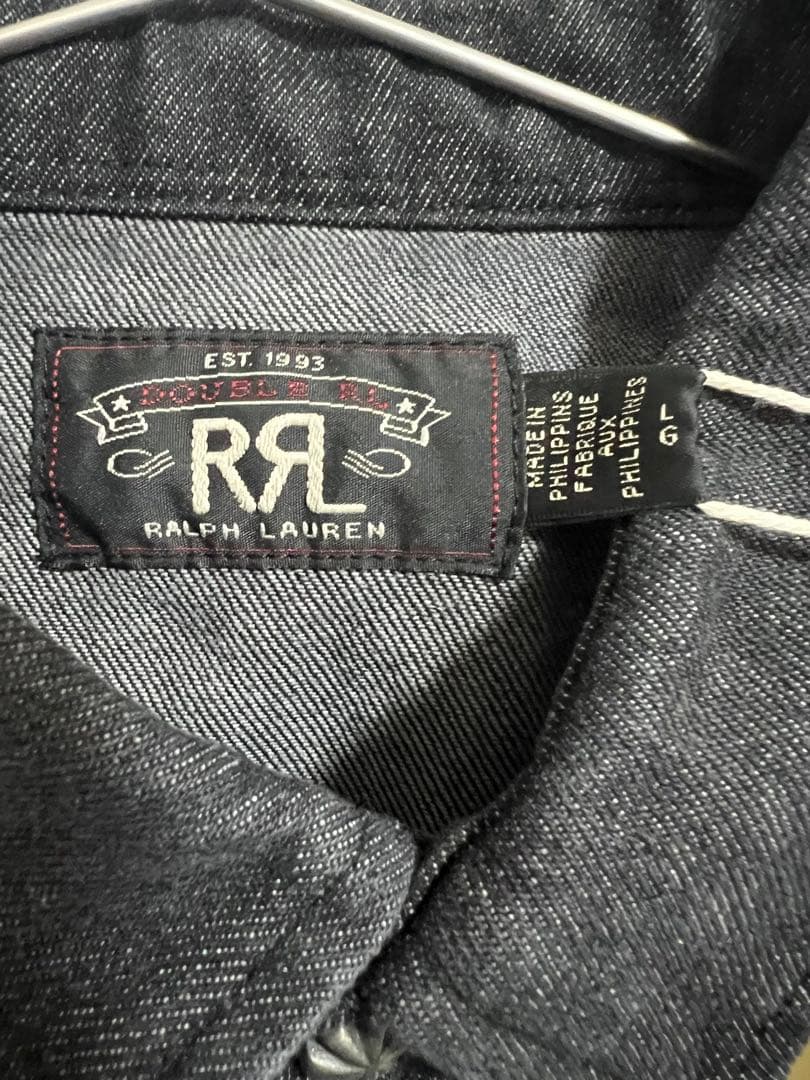 【美品】RRL ダブルアールエル デニムシャツ