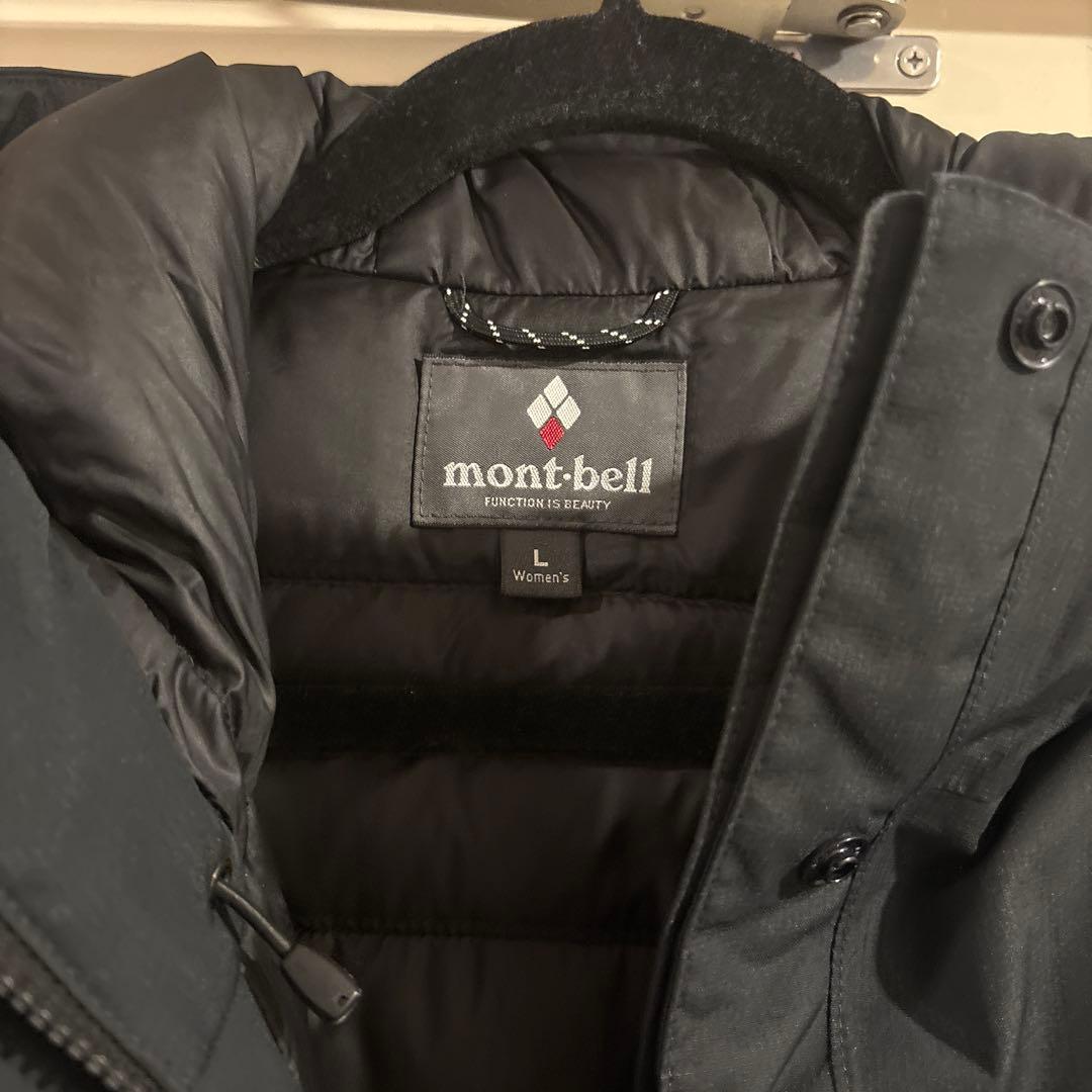 美品✨モンベル ベルニナダウンコート　ダウンジャケット　ブラック　極暖　値下げ