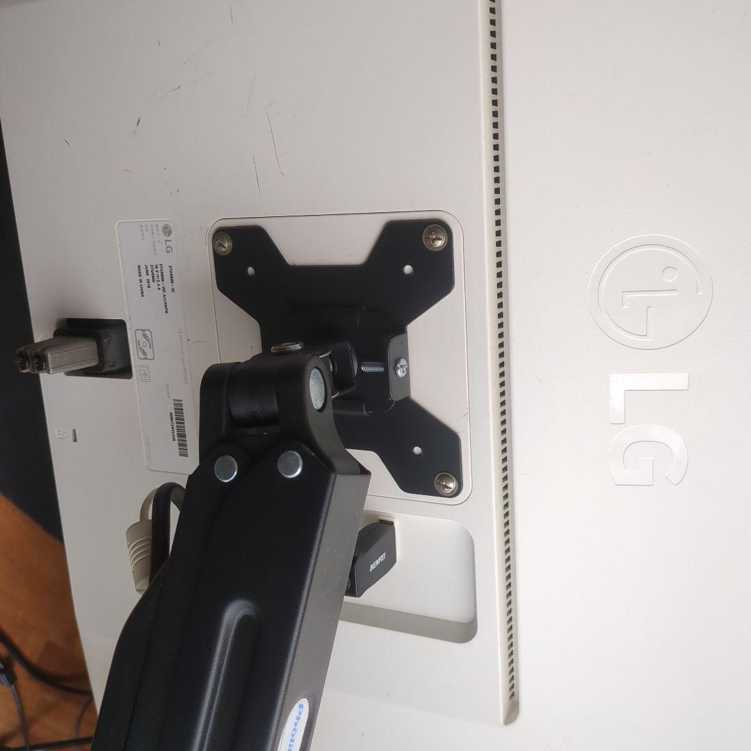 LG 27UK650-W 27インチ 4Kモニター