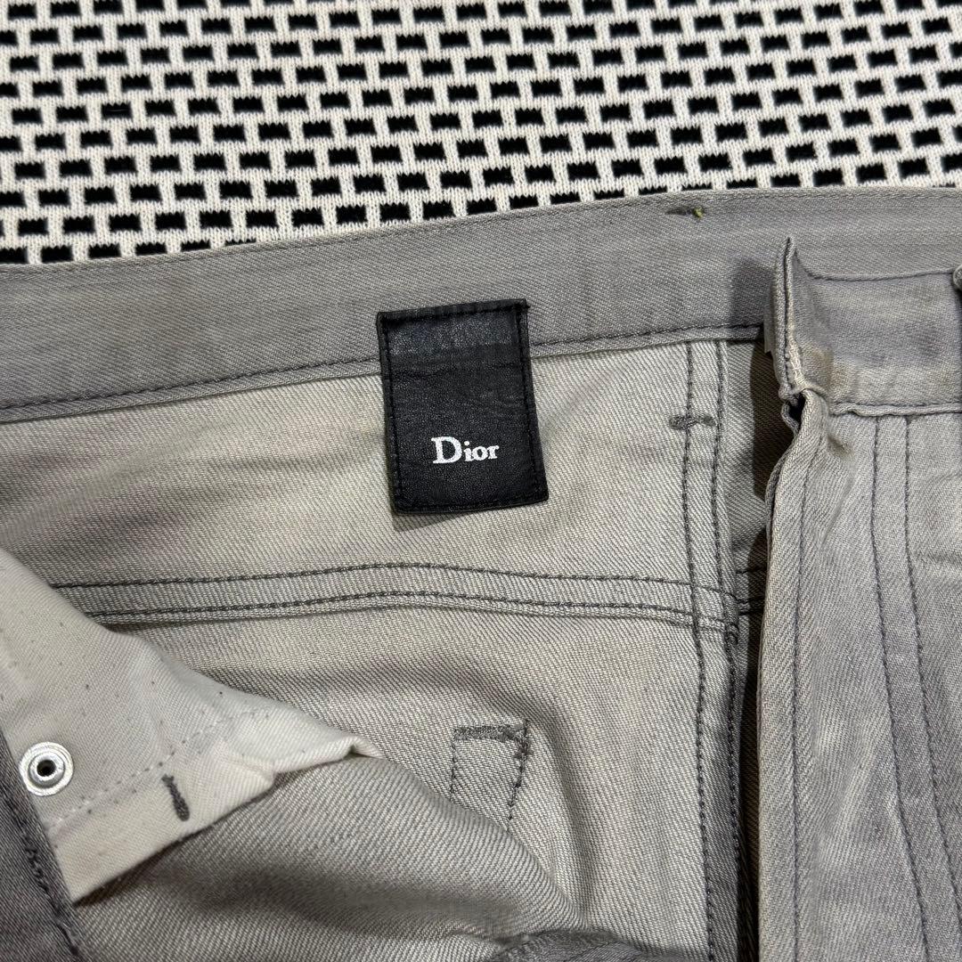 Dior homme 10ss クリス期　ライトグレーデニム　スキニー