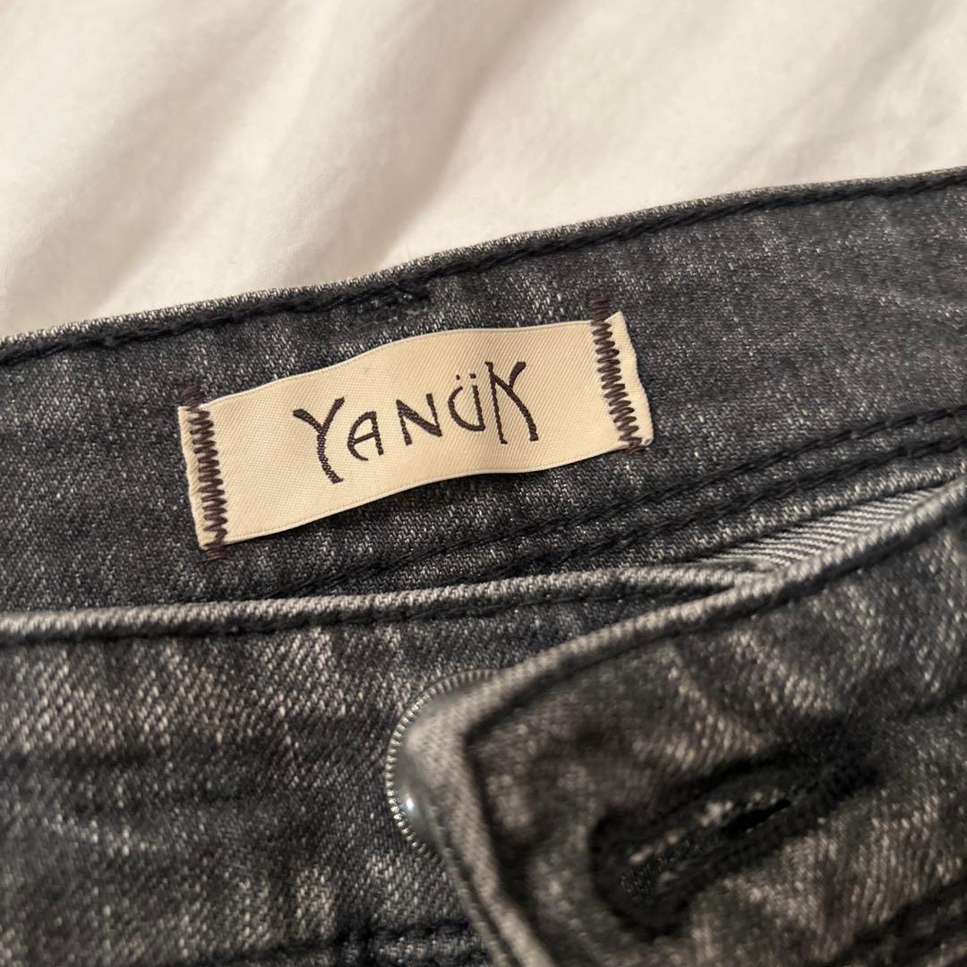 YANUK HIGH WAIST RUTH グレー 23