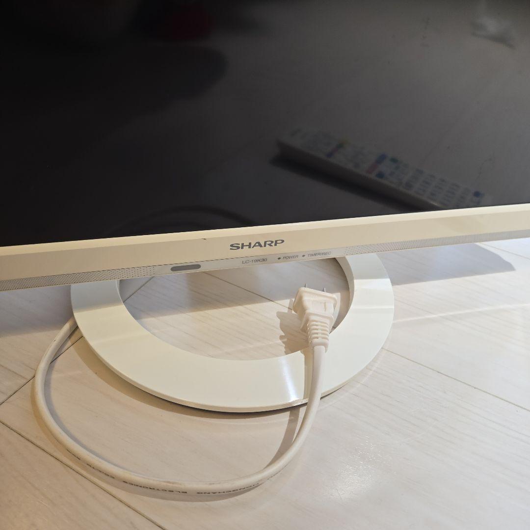 SHARP テレビ ホワイト
