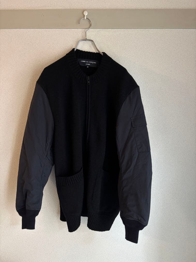 ジャケット・アウター COMME DES GARCONS HOMME KNIT MA-1 M