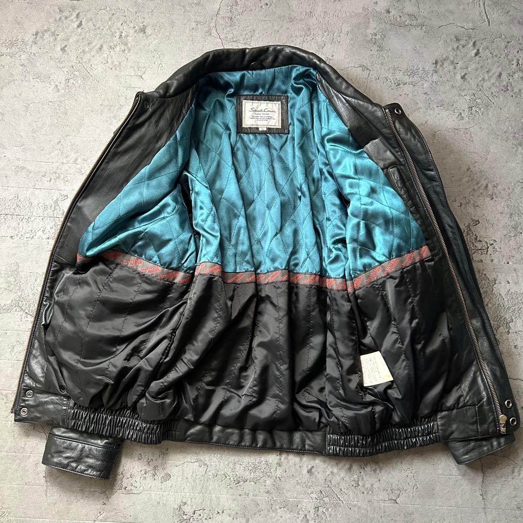 Strath Conar A-2型 leather bomber jacket