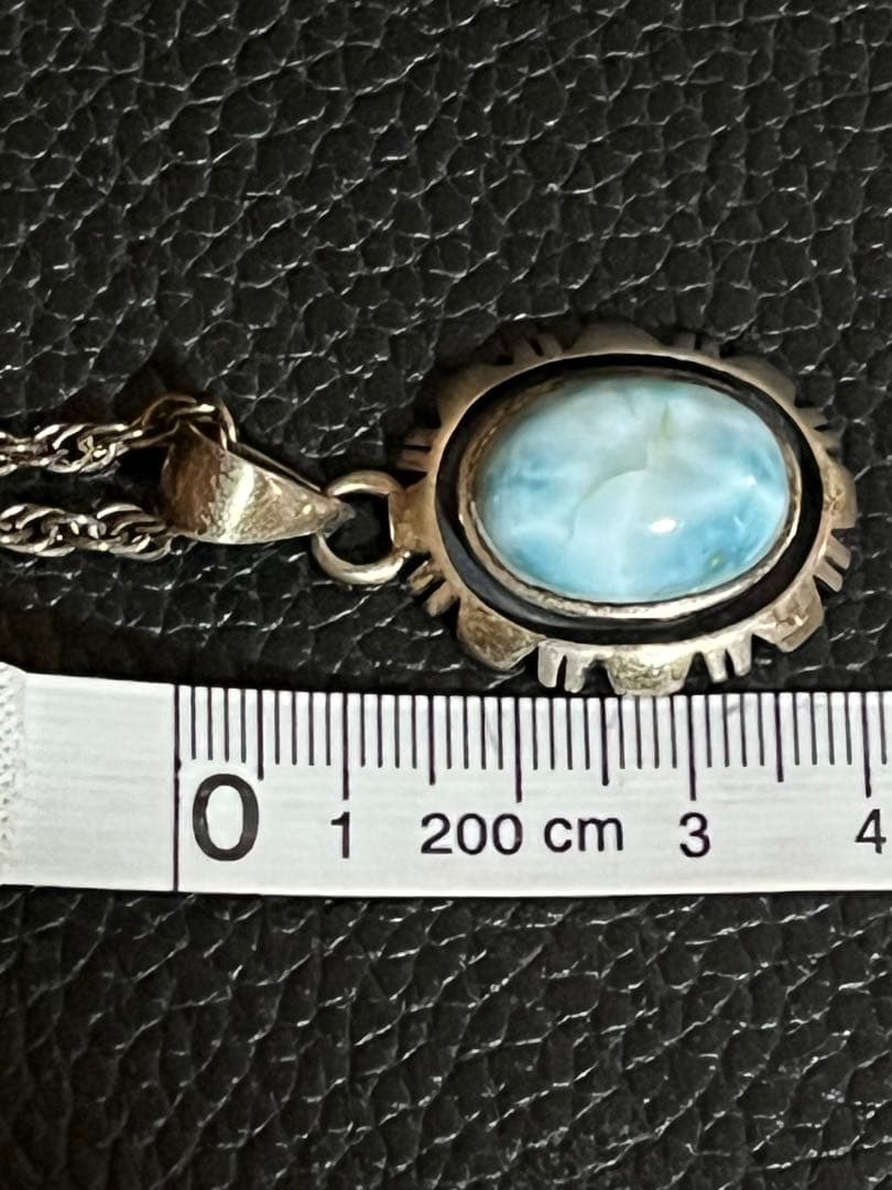 ナバホ ラリマー 925 トップ ネックレス 刻印あり