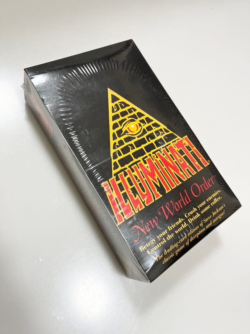 イルミナティカード《ブースターパック未開封BOX》フリーメイソン初版絶版36P