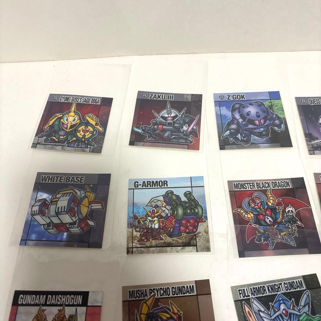 最新弾 元祖SDガンダム スナック2 メタリックシール 全33種フルコンプ