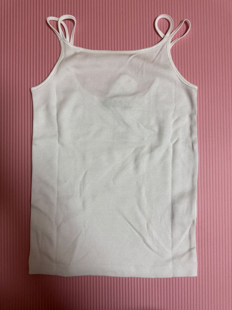 【新品未使用】トゥモローランド　エディション　キャミソール3枚セット（黒・白）