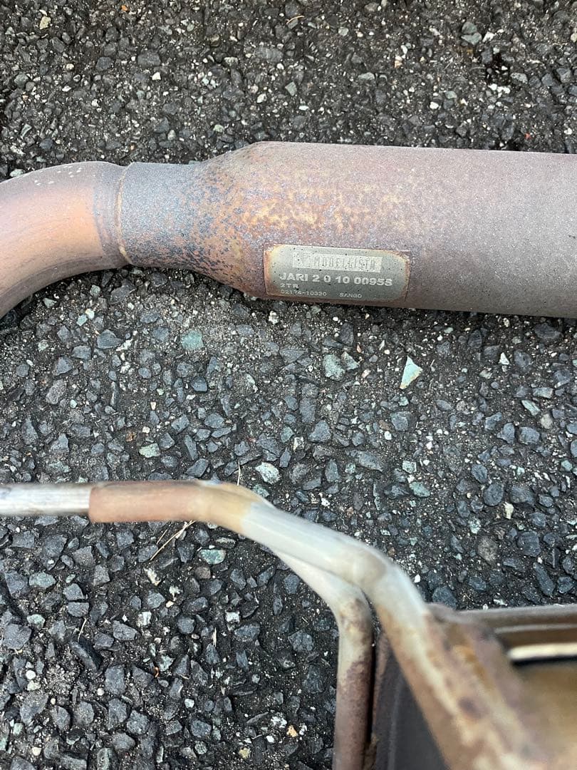 ハイエースガソリンモデリスタマフラー