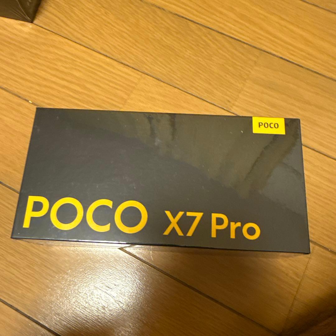 携帯電話本体 POCO X7 Pro Black 8GB+256GB