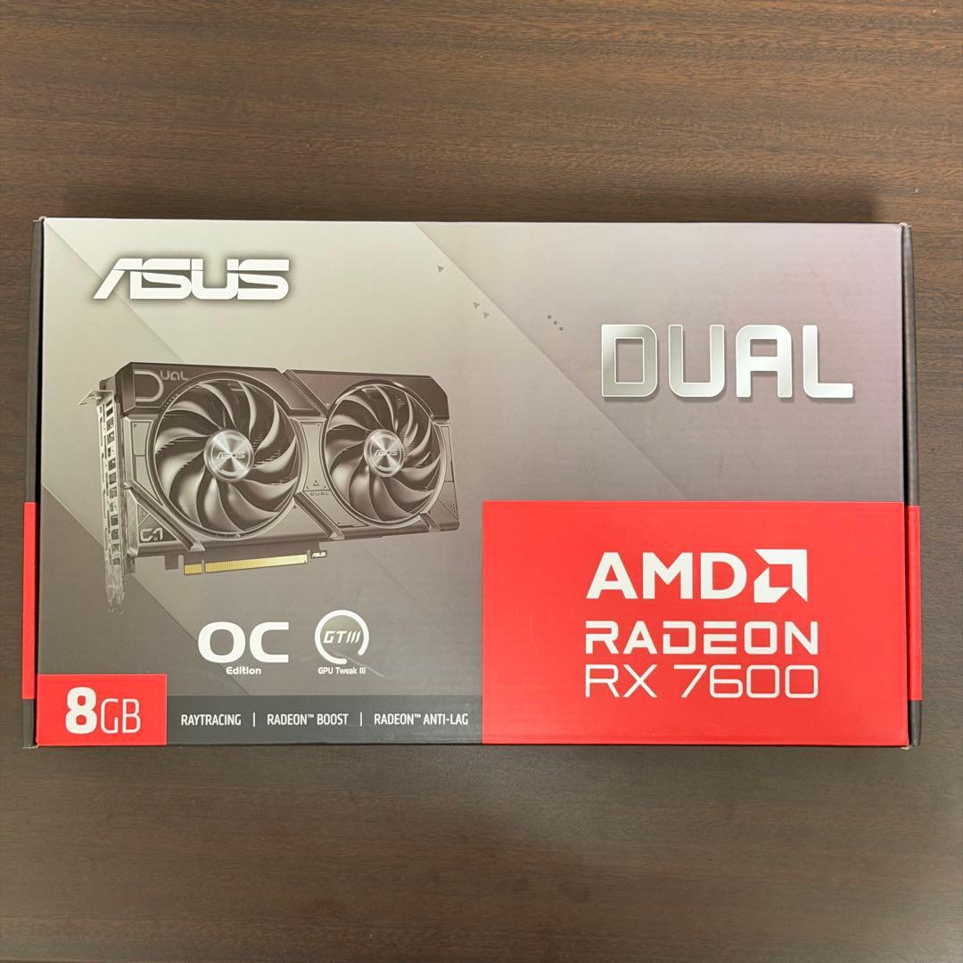 【セール】ASUS Radeon RX 7600 OC Edition 8GB