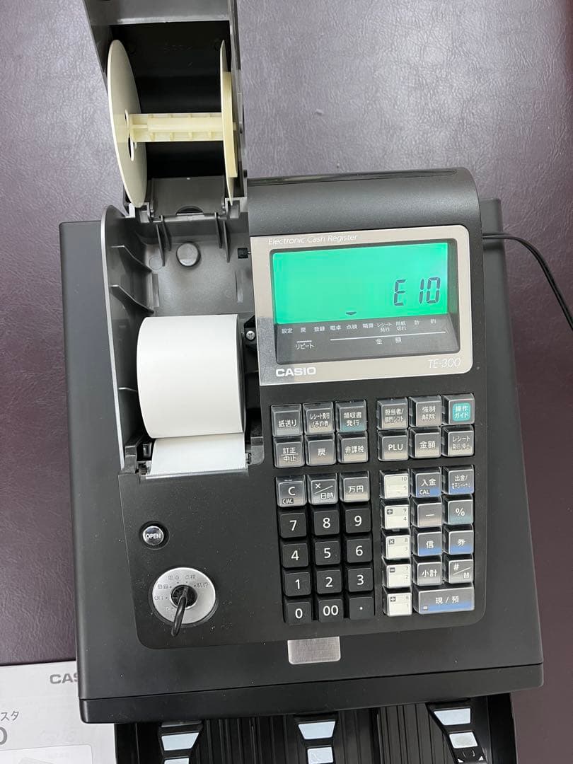 CASIO TE-300 レジスター　カシオ