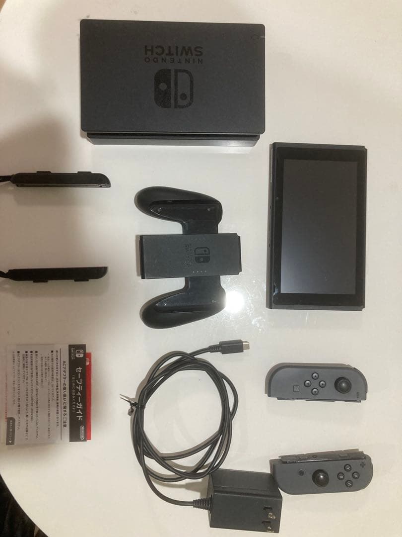 Nintendo Switch 本体 HAC-001 グレー 初期化済 箱あり