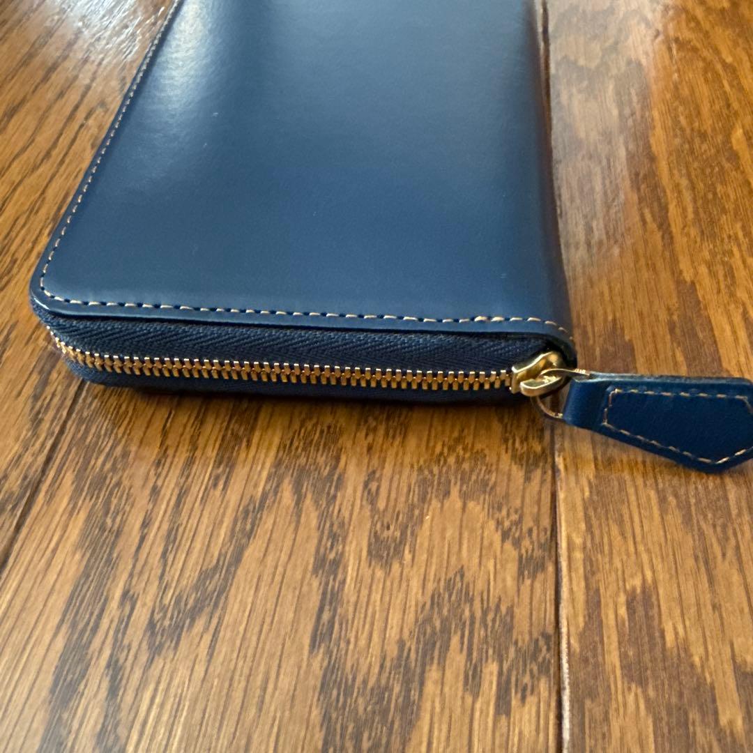 WAKO ネイビー 長財布