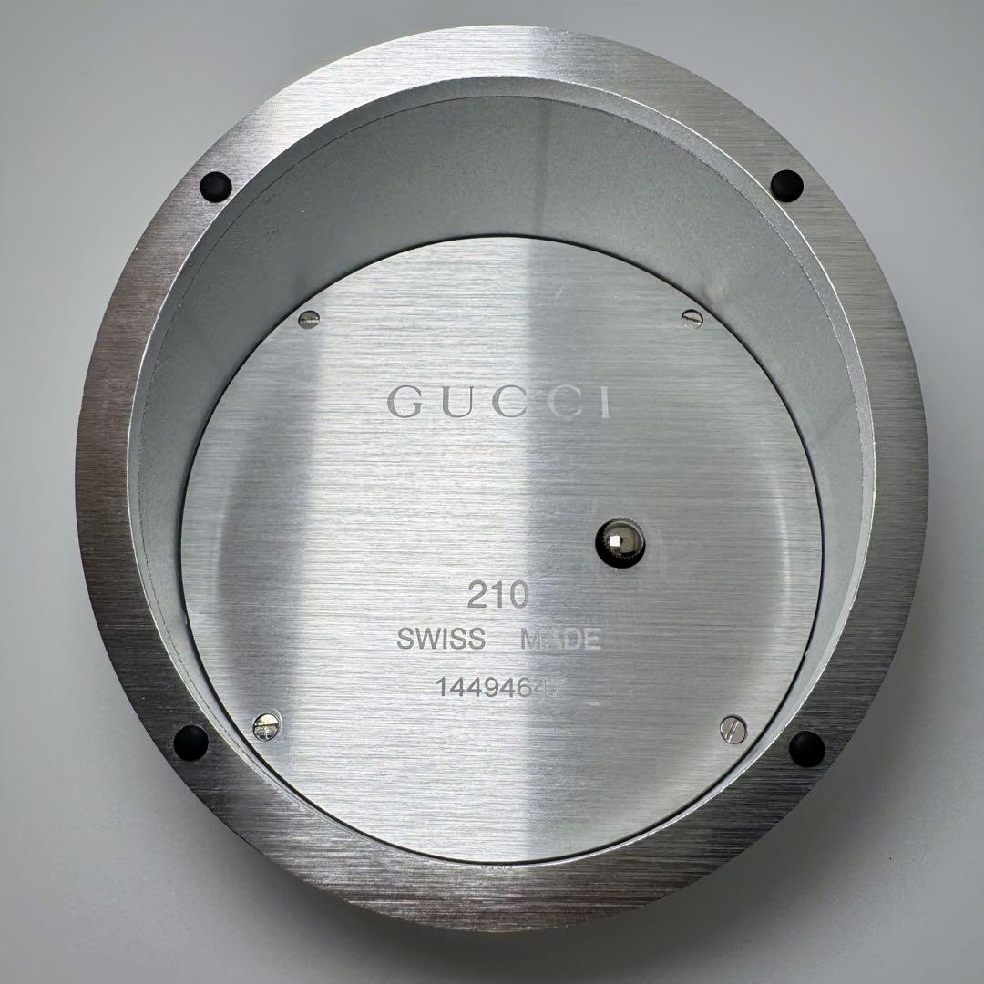 GUCCI グッチ シマ テーブルクロック YC210008 電池交換済み