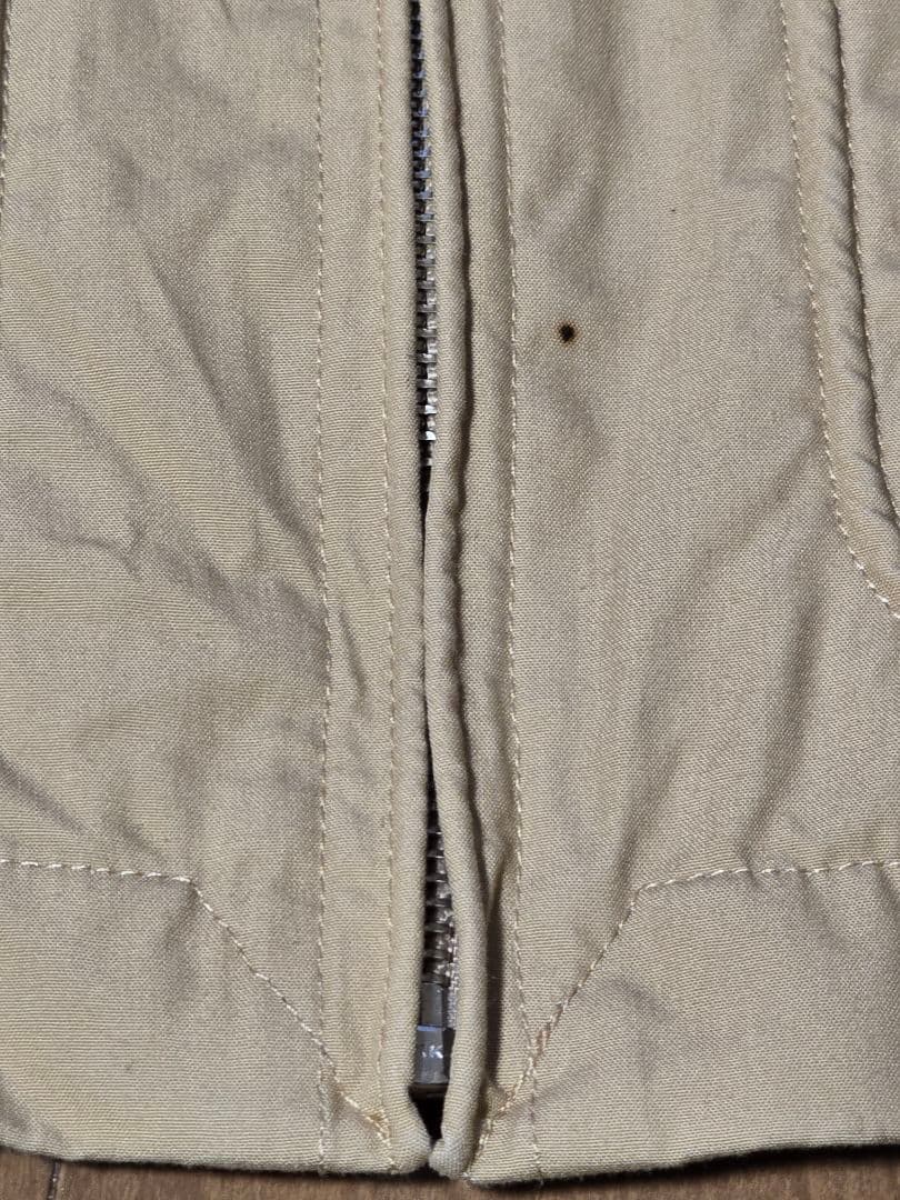 VAN JACスイングトップ. ミニクーパー刺繍.サイズM.ベージュ