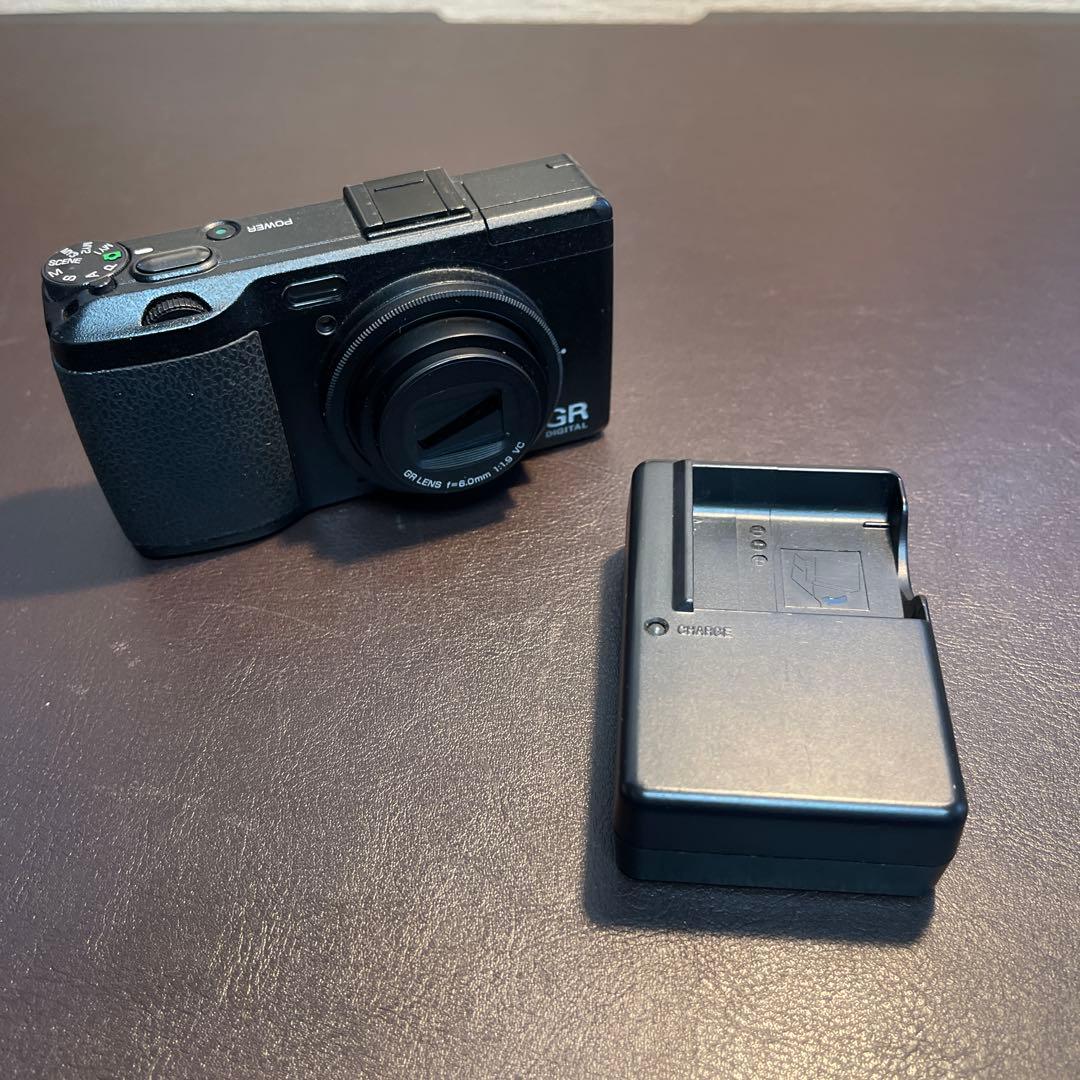 RICOH GR DIGITAL IV ジャンク 電源入らず レンズ未格納