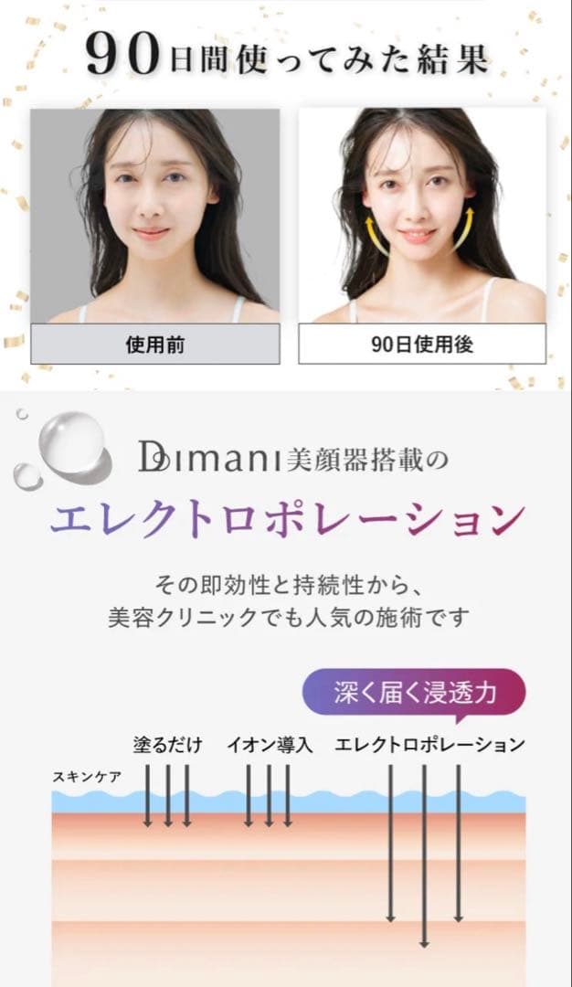 ★新品★ Dimani ディマーニ 美顔器 サロンレベル