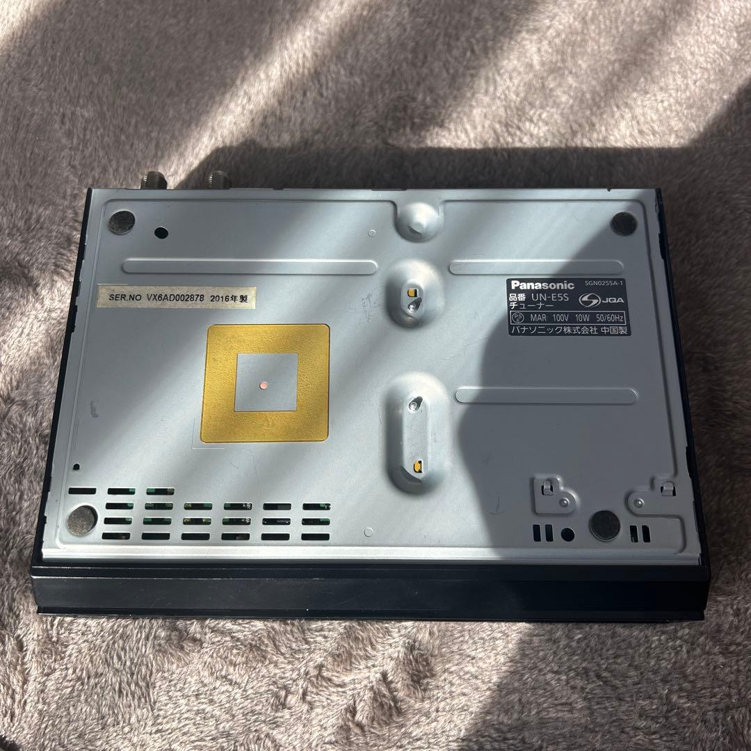 パナソニック プライベートビエラ UN-10E5-W チューナー ミニテレビ