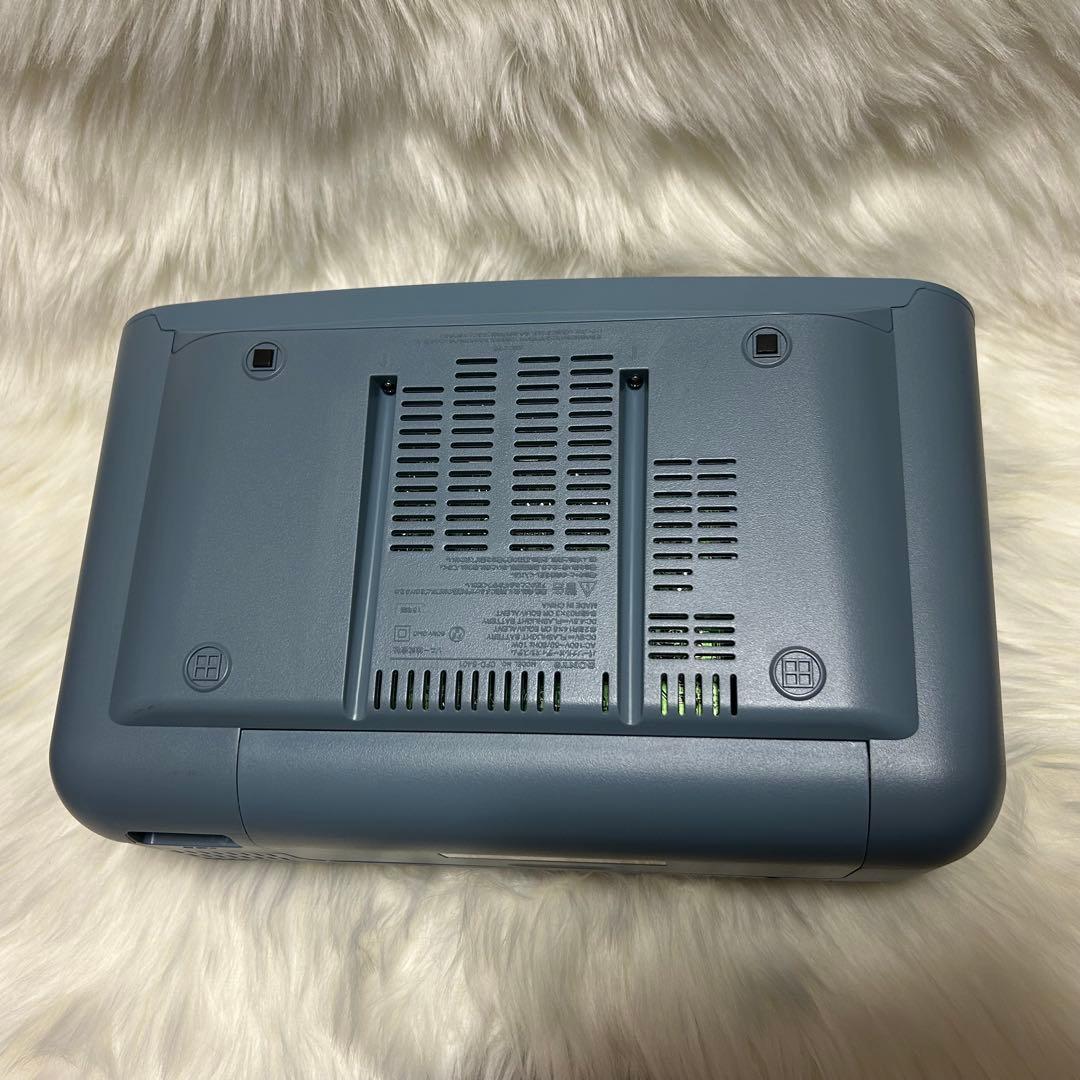 SONY CFD-S401 CDラジオカセットレコーダー　ブルーグレー