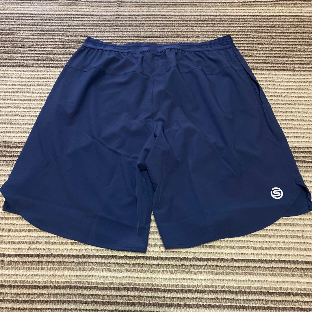 ゆっくん２点 スキンズ　ハーフパンツ　メンズ LL コンプレッショントップ