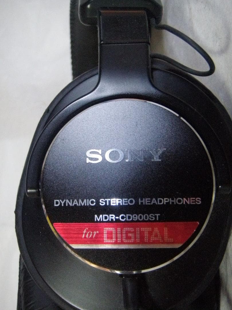 美品 SONY MDR-CD900ST 音出確認済 モニターヘッドホン 24