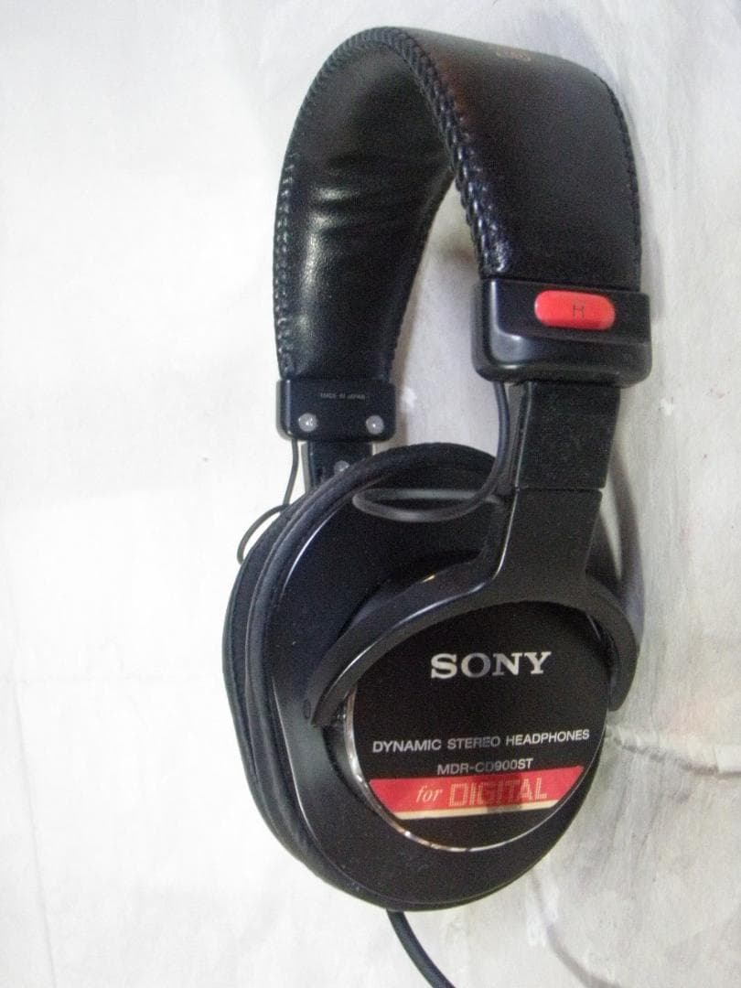 美品 SONY MDR-CD900ST 音出確認済 モニターヘッドホン 24