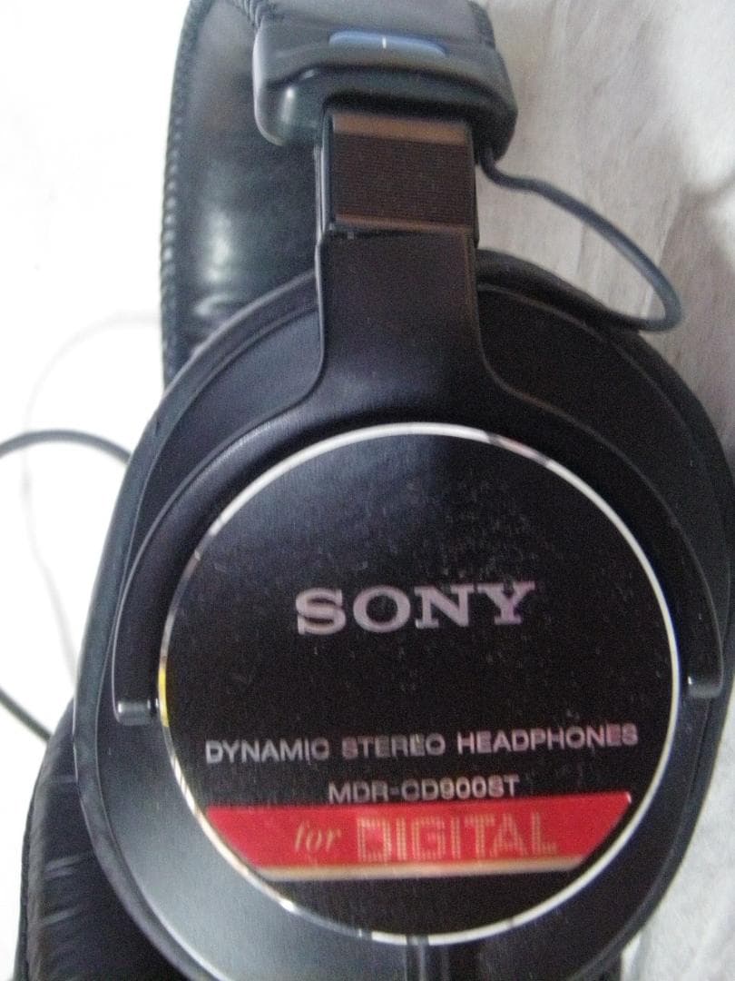 美品 SONY MDR-CD900ST 音出確認済 モニターヘッドホン 24