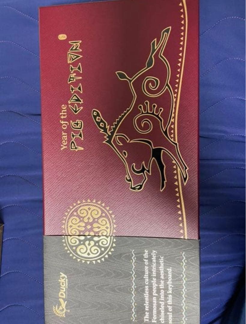 Ducky Year of the Pig Edition キーボード本体