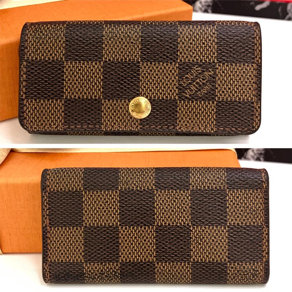 極美品✨ ルイヴィトン ダミエ ミュルティクレ 4 キーケース 159