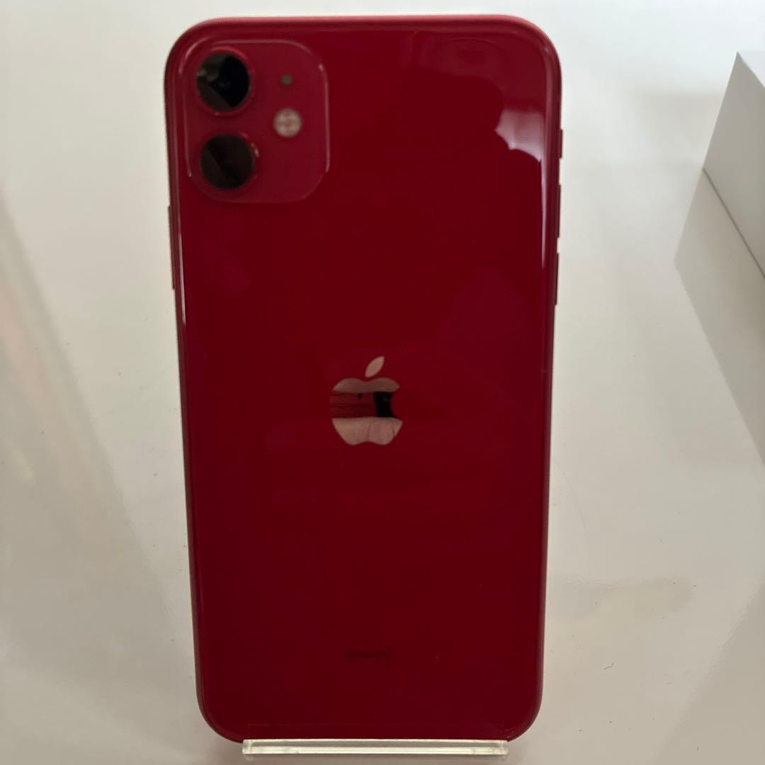 【美品❣️】Apple iPhone 11 (PRODUCT(RED)) 箱付き