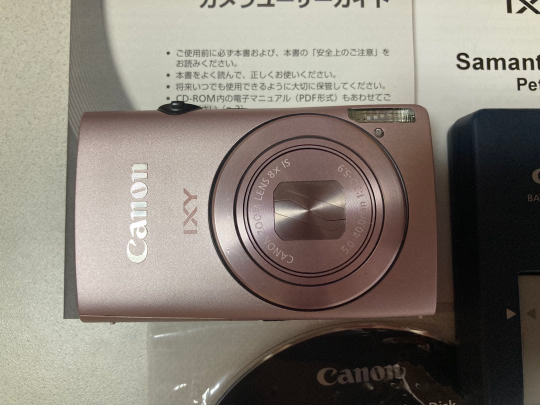 Canon IXY600F ピンク コンパクトデジタルカメラ