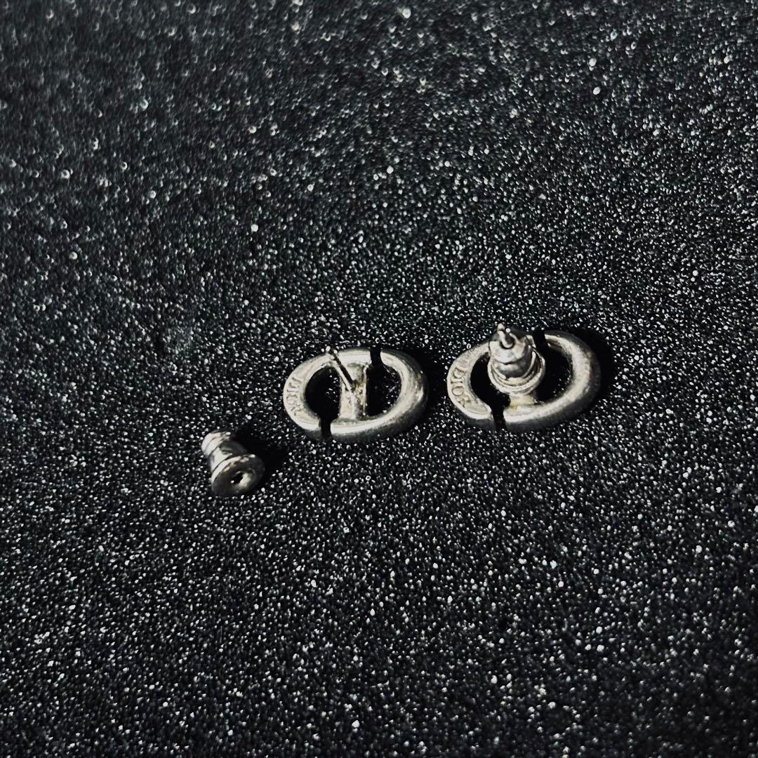 Dior icon シルバーピアス 付属品あり