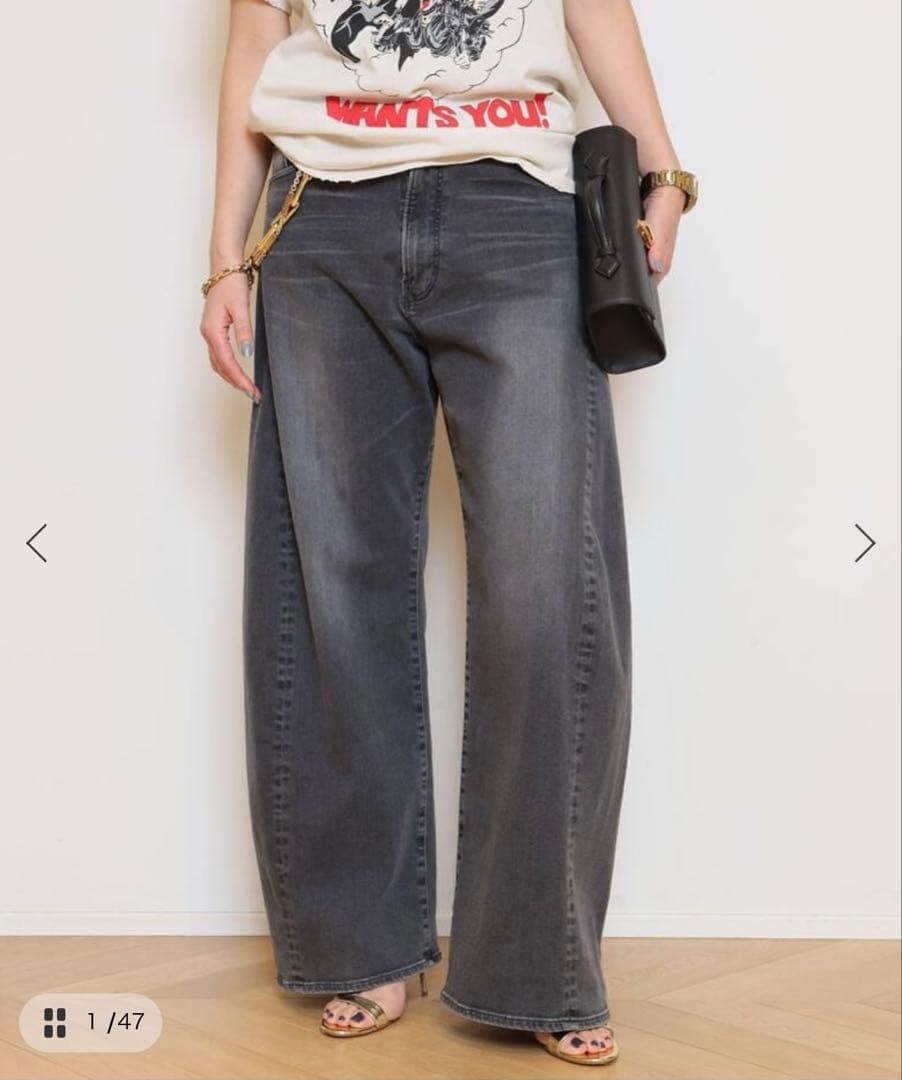 【SURT/サート】BARREL LEG デニム　34