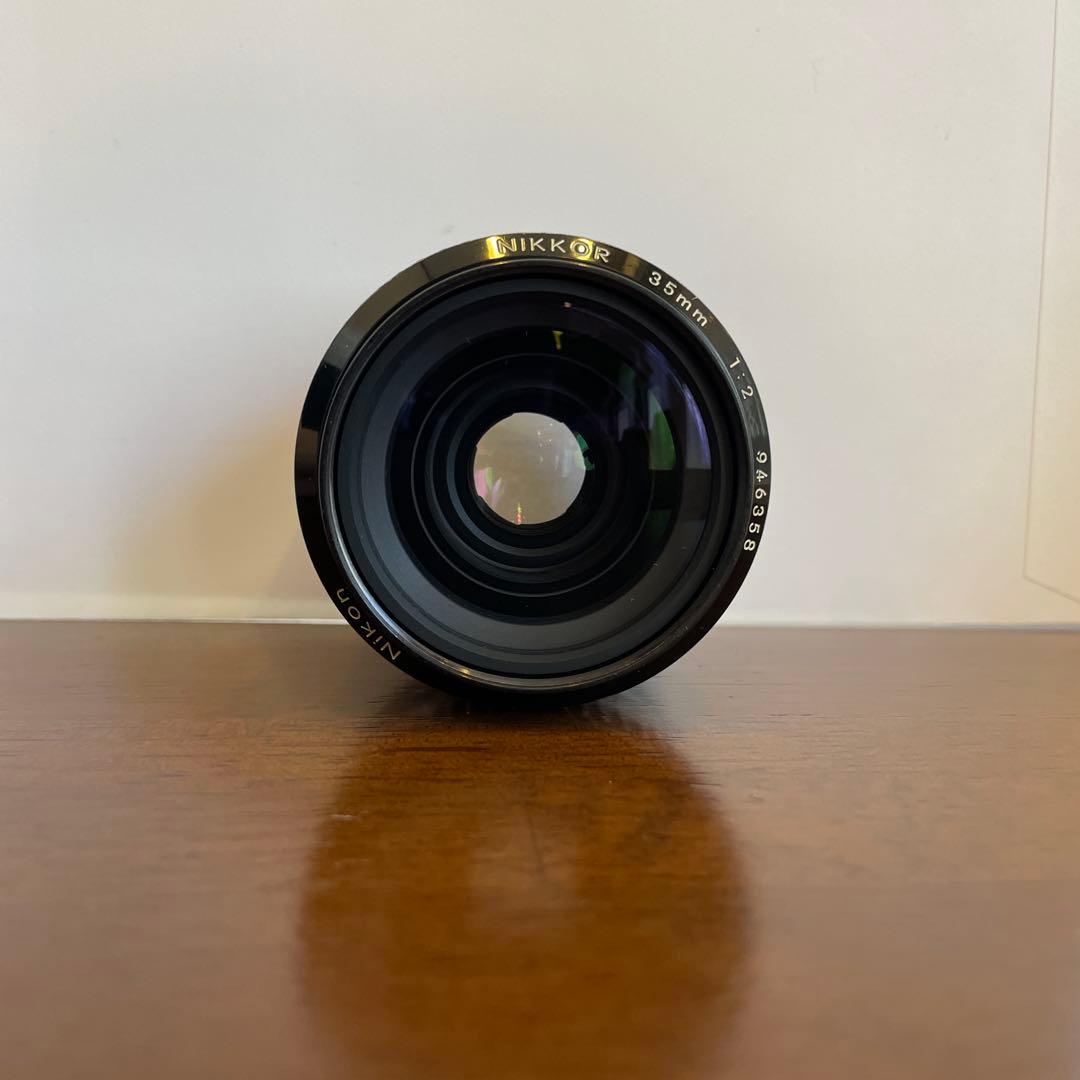【美品】NIKKOR 35mm f/2 レンズニコン