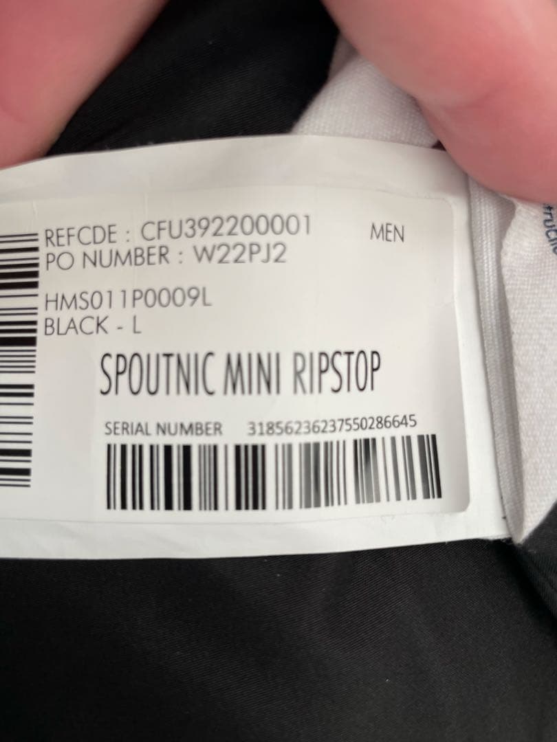 極美品　PYRENEX ピレネックス　SPOUTIC ダウンジャケット　ブラック