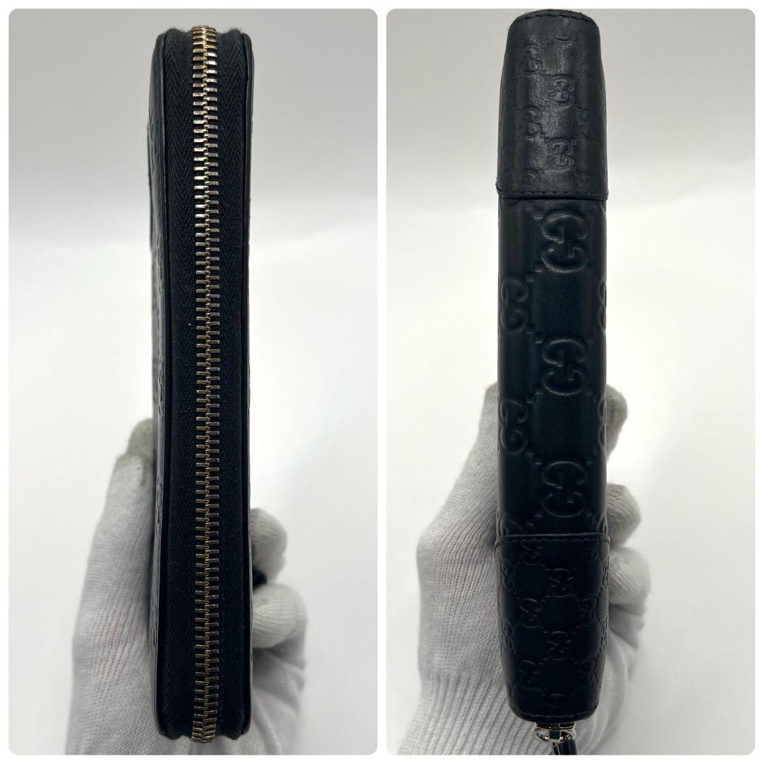 激レア✨GUCCI シマ　マイクロシマ　長財布　ユニセックス　インターロッキング