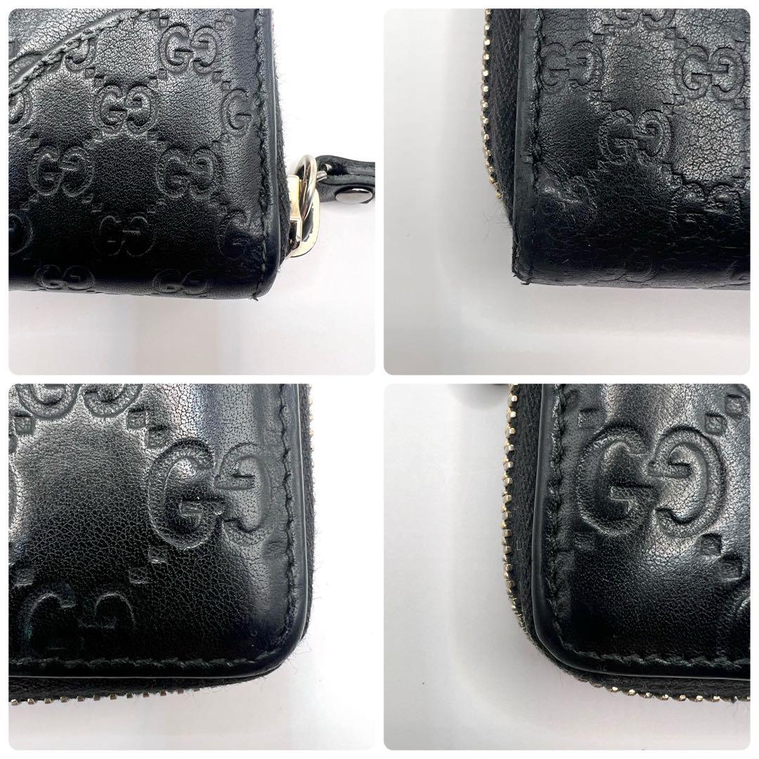 激レア✨GUCCI シマ　マイクロシマ　長財布　ユニセックス　インターロッキング