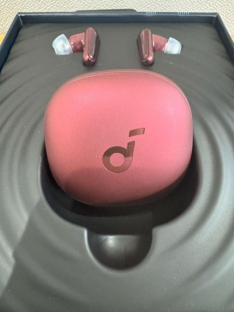 Anker soundcore Liberty4 ワインレッド